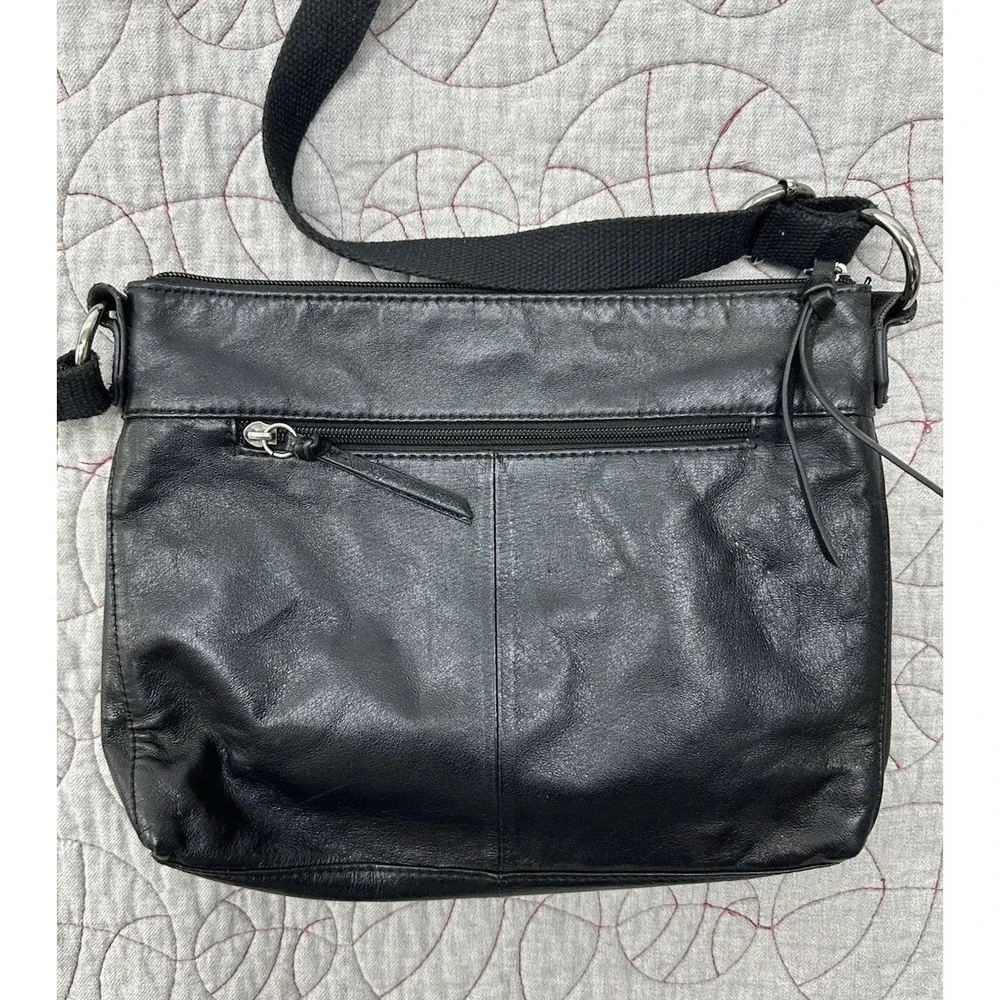 The Sak Reseda Crossbody Bag‎ Black Tooled Embossed Leather / Women's One Size
